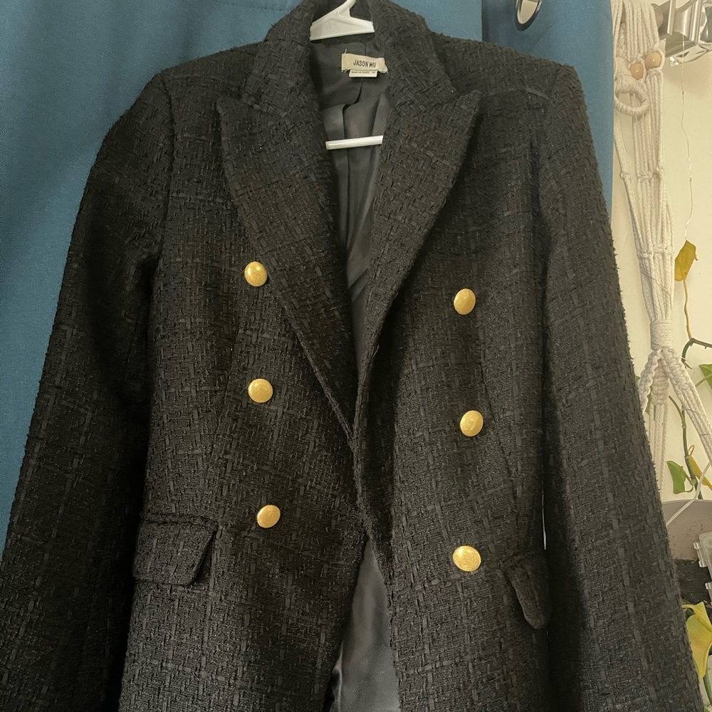 Jason Wu Blazer XS Tweed office boss babe classic work